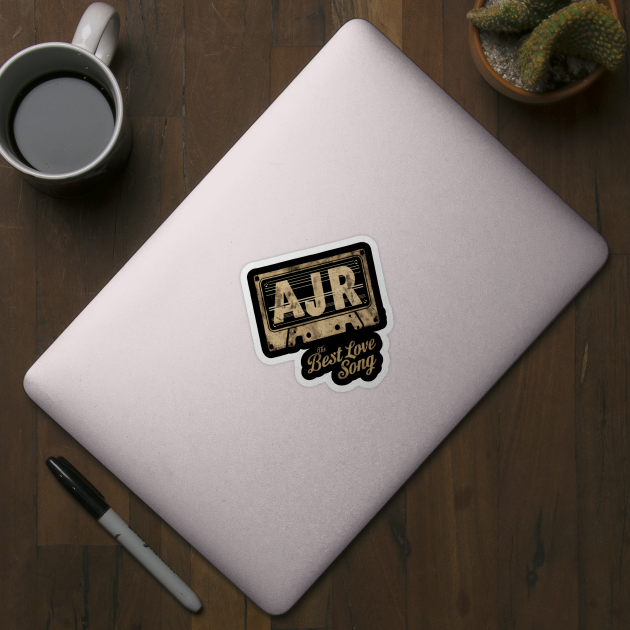 AJR the best love song distressed brown color by thestaroflove